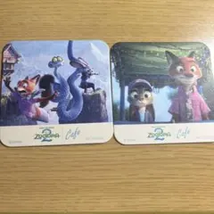 ズートピア コースター オーマイカフェ