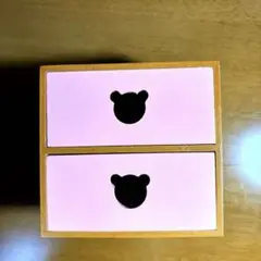 クマ型引き出しの小物収納　小物入れ