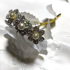 着物、ドレス、ヘアーアクセサリーUピン3本