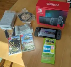 2023年購入 Switch 本体 + ゲームソフト2本付き、保証残あり