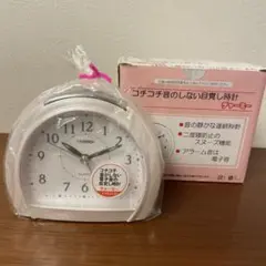 LANDEX コチコチ音のしない目覚し時計