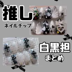 【推しカラーまとめ】オーダーチップ　ネイルチップ　付け爪　ネイル　推し