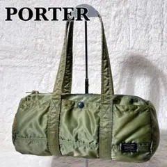 廃盤 レア PORTER ポーター タンカー ミニボストン セージグリーン