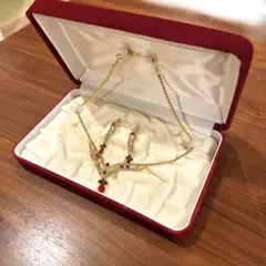 ガールズ&ティーンズ ネックレス　イヤリング　プリンセス　ジュエリーセット