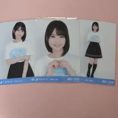 櫻坂46 山下瞳月【未開封】（新参者オンライン限定） 三期生Tシャツ（L