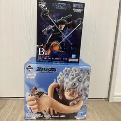 ワンピース フィギュアセット ロロノア・ゾロ & モンキー・D・ルフィ