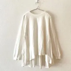 ☆【アメリカンホリック】Tシャツ 綿100％ テールカット ラグランスリーブ M