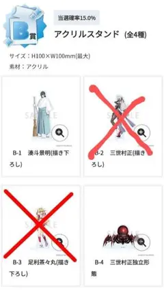 装甲悪鬼村正 ゲマくじ B賞 2点セット
