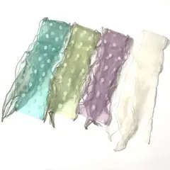 ４本まとめて　ヴィンテージ　リボン　日本製　手芸材料に