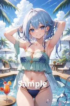 AI アート イラスト A4ポスター 【A0085】
