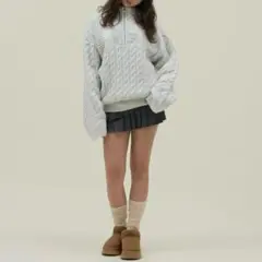 2026年最新】AndMary heart loose knitの人気アイテム - メルカリ