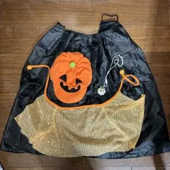 ハロウィン　仮装グッズ　キッズ用　かぼちゃ帽子、マント、骸骨ペンダント等