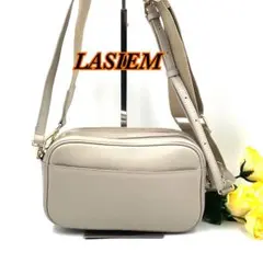 LASIEMラシエムお財布機能付き本革ショルダーバッグ2wayのサムネイル