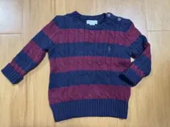 Ralph Lauren ケーブル編みニット 18M
