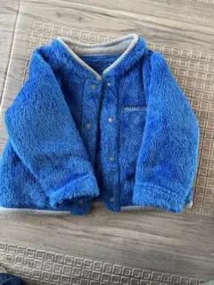 モンベル フリースジャケット 80 青