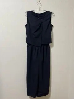 tocco closet ノースリーブ オールインワン ネイビーのサムネイル