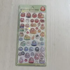 ボンボンドロップシール 和柄 だるま　正規品