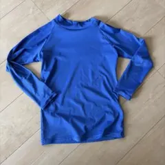 青色 アンダーシャツ　サッカー