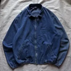 【ポニーなし】80s USA製 ラルフローレン デニム スウィングトップ ポロ