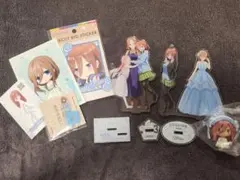 【三玖9点】五等分の花嫁 中野三玖 アクスタ ちょこのっこ 他