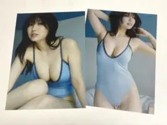 沢口愛華 2L判写真 2枚のサムネイル