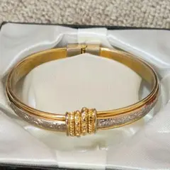 ゴールド系 バングル ブレスレット