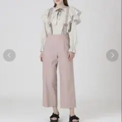 美品✨ブルーレーベルクレストブリッジ　サロペット パンツ CBチェック M