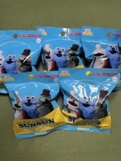 ラスト【新品未開封】パペットスンスン バスボール 5個セット