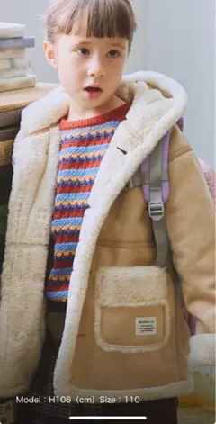 フェイク ムートン コート