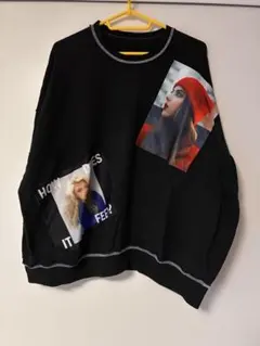 黒トレーナー スウェット