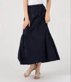 【美品】MACPHEE アシンメトリー切替スカートのサムネイル