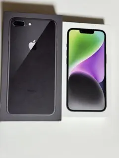 iPhone14 8Plus セット　空箱　付属品付き　(欠品アリ)