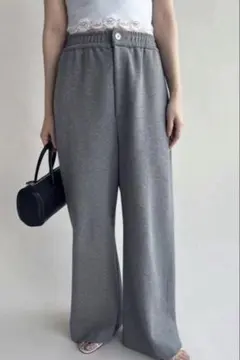 ワイド スウェットパンツ