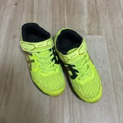 asics キッズ スニーカー イエロー