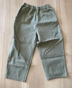 PAIR MANON ペアマノン ロングパンツ カーキ 110のサムネイル