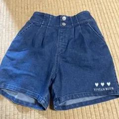 VIVIAN BLUE デニム ハーフパンツ