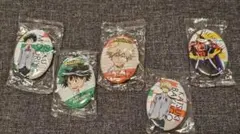 僕のヒーローアカデミア 初期レアガチャ、緑谷出久・爆豪勝己・オールマイト缶バッジ