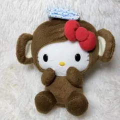 ハローキティ ご当地キティ 日光限定 猿 ぬいぐるみ マスコット