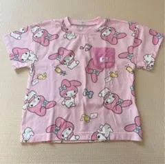 しまむら　サンリオ　マイメロディー　Tシャツ 100cm 半袖