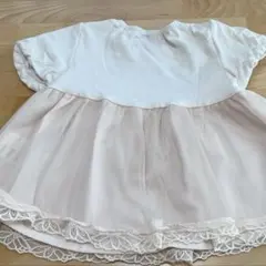 petit main フリルスカート付きトップス 90