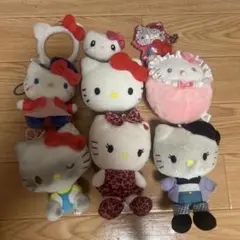 キティ　ぬいぐるみマスコット