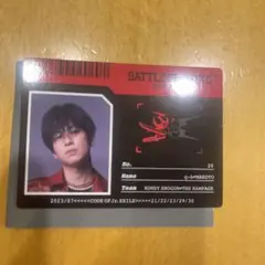 THE RAMPAGE 長谷川慎 フォトカード BOT