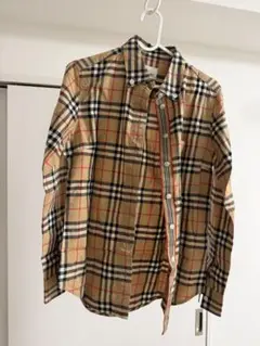 BURBERRY チェック柄 長袖シャツ M