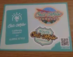 Cal's Moter ステッカー 2枚セット
