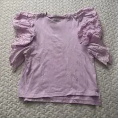 フリル袖Tシャツ 130