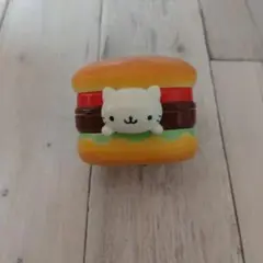 平成レトロ にゃんこバーガー キーホルダー