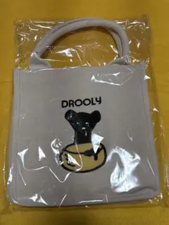drooly ノベルティ　トートバッグ