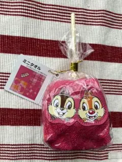 【オマケ付き!】ディズニー夏祭り チップとデール ミニタオル