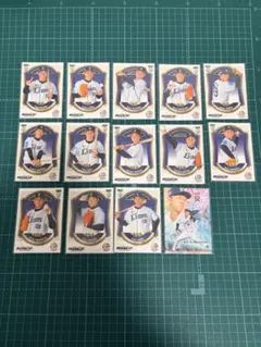 2026BBMルーキーエディション 西武ライオンズレギュラーカード14種