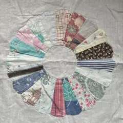 【アンティークキルト】 パッチワーク　トップ